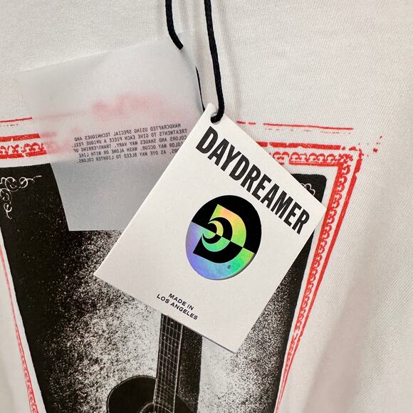 DAYDREAMER NWT Johnny Cash Guitar Weekend Graphic Tee Shirt // S - Picture 4 of 10